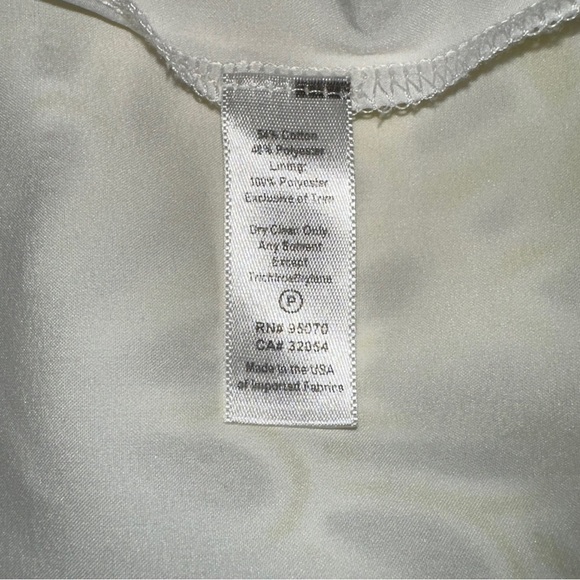 Anthropologie Weston Yellow and White Sheath Dress Large - Picture 5 of 6